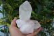1.070 Kg Newly Discovered White Quartz Cluster Crystals & Mineral Specimens