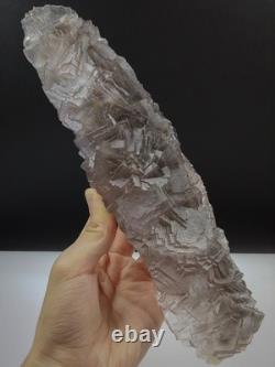 1.23kg Natural Cubic Fluorite Crystal Mineral Specimen Rare Step Formation