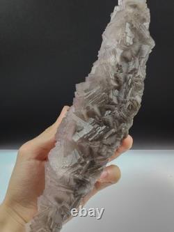 1.23kg Natural Cubic Fluorite Crystal Mineral Specimen Rare Step Formation