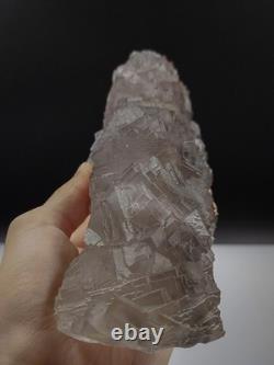 1.23kg Natural Cubic Fluorite Crystal Mineral Specimen Rare Step Formation