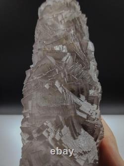 1.23kg Natural Cubic Fluorite Crystal Mineral Specimen Rare Step Formation