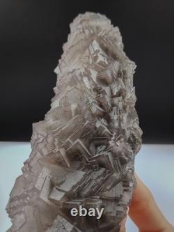 1.23kg Natural Cubic Fluorite Crystal Mineral Specimen Rare Step Formation