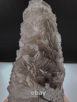 1.23kg Natural Cubic Fluorite Crystal Mineral Specimen Rare Step Formation