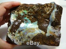 1.304 Kilogram Natural Eromanga Boulder Opal Rough Specimen Piece lapidary Hobby