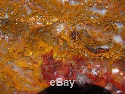 1 Extra Large Piece Of Colorful Agate, Rough, Cab, Lapidary, Specimen 30+pounds