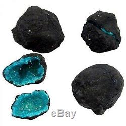 1 (ONE) Break Your Own Geode Color Dyed Druzy Geodes Gorgeous Display Piece