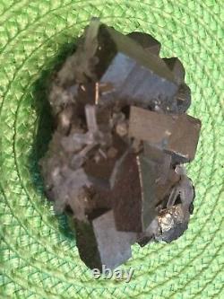 1 Piece Of Amazing Crystal Pyrite It Was Found In Peru