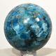200g/300g/500gnatural Blue Apatite Grade Rare Polished Crystal Gemstone Sphere