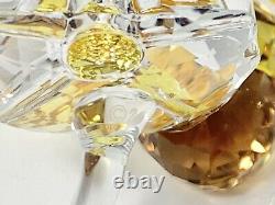 2017 SCS Swarovski 5244639 Event Piece Bumblebee on Wild Flower Crystal Figurine