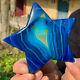 201g Natural And Beautiful Agate Crystal Cave Heart Druze Piece Super Large