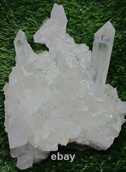 2022g Beautiful Quartz Cluster and Faden Quartz Piece from Skardu Pakistan