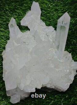 2022g Beautiful Quartz Cluster and Faden Quartz Piece from Skardu Pakistan