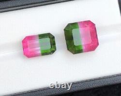 20 carats beautiful natural watermelon tourmaline Pieces from Afghanistan