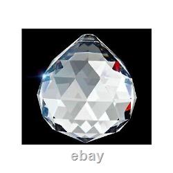 20mm Asfour Crystal, Clear, Crystal Sun Catcher, Crystal Ball Prisms 1 Hole