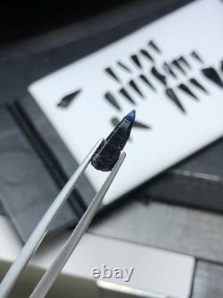 22.71 Crt / 23 pieces / Miraculous Pointed Rare Winza Sapphire Crystals