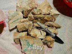 2300 Gram (5 pounds) Lot Of Royston Turquoise Cabbing Rough (Exact Pieces) rt11