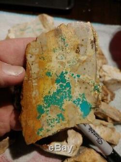 2300 Gram (5 pounds) Lot Of Royston Turquoise Cabbing Rough (Exact Pieces) rt11