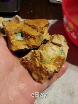 2300 Gram (5 pounds) Lot Of Royston Turquoise Cabbing Rough (Exact Pieces) rt11