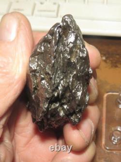 230 GM CAMPO DEL CIELO METEORITE CRYSTAL! GREAT PIECE With STAND