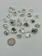 23 Piece Lot Of Herkimer Diamond Mini Clusters, A Grade, 10-26mm, 71.0g