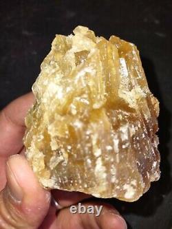 24 pieces of Calcite Natural Honey Crystal Healing flat of 9.5lbs