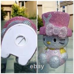 24cm Bling Hello Kitty x One Piece Chopper Crystal Diamond Money Box! Best Gift