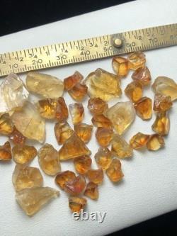 25 Gram / Beautiful Natural Top Colour Citrine Parcel Hand Selected Pieces