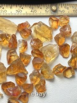 25 Gram / Beautiful Natural Top Colour Citrine Parcel Hand Selected Pieces