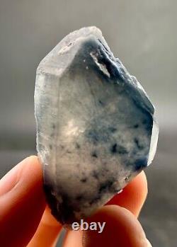 25 Pieces Of Beautiful Blue Quartz Inclusion Tourmaline From Afghanistan