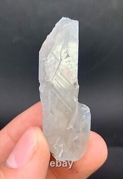 25 Pieces Of Beautiful Blue Quartz Inclusion Tourmaline From Afghanistan