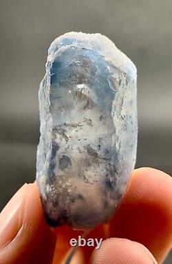 25 Pieces Of Beautiful Blue Quartz Inclusion Tourmaline From Afghanistan