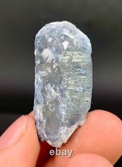 25 Pieces Of Beautiful Blue Quartz Inclusion Tourmaline From Afghanistan