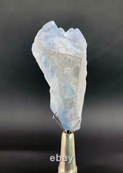 25 Pieces Of Beautiful Blue Quartz Inclusion Tourmaline From Afghanistan