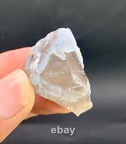 25 Pieces Of Beautiful Blue Quartz Inclusion Tourmaline From Afghanistan