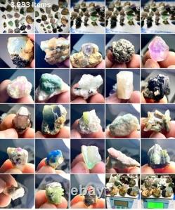 25 pieces Natural Mix Crystal Specimen from Afghanistan