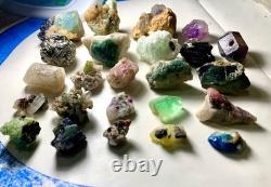 25 pieces Natural Mix Crystal Specimen from Afghanistan