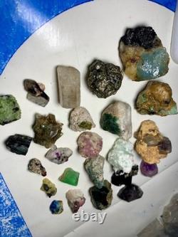 25 pieces Natural Mix Crystal Specimen from Afghanistan