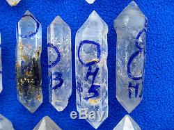 25g Pieces RARE NATURAL have Move Water crystal Point Specimens