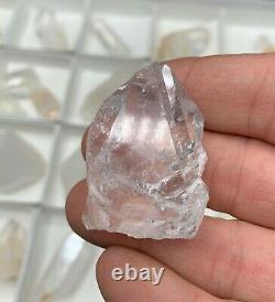 26 Piece High Grade Arkansas Quartz Wholesale Flat, Med/Large Single Points and