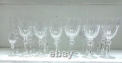 28 Piece Waterford Curraghmore Crystal Glassware Collection, Superb condition