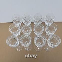 28 Piece Waterford Curraghmore Crystal Glassware Collection, Superb condition