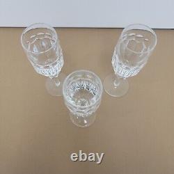 28 Piece Waterford Curraghmore Crystal Glassware Collection, Superb condition