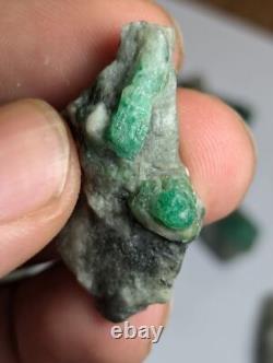 28 Pieces, 209 Grams, Emerald Specimens From Swat Valley, Pakistan
