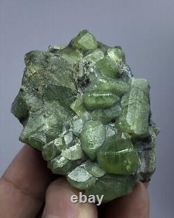 295 Gram Peridot Crystals Specimen lot From Pakistan 13 Pcs