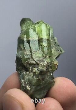 295 Gram Peridot Crystals Specimen lot From Pakistan 13 Pcs