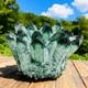 2lb Large Green Phantom Quartz Cluster Healing Crystal Altar Home Decor Handmade