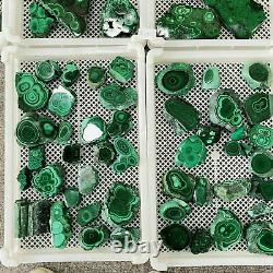 2LB+ Wholesale Rough Malachite Mineral Specimen Green Gemstone Crystal Quartz