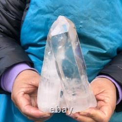 2Pieces 1980g Clear White Quartz Crystal Cluster Rough Specimen Healing 2977