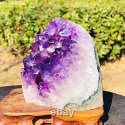 2Pieces 3.58LB Natural Beautiful Uruguayan Amethyst Quartz Crystal Healing 3230