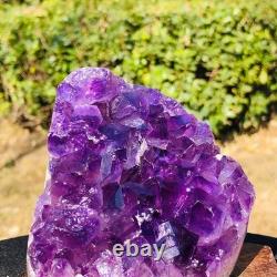 2Pieces 3.58LB Natural Beautiful Uruguayan Amethyst Quartz Crystal Healing 3230